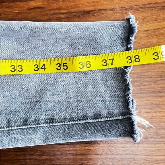 Mother HW Looker Ankle Fray Best Kept in the Shadows  Jeans Size 26 - Picture 10 of 13